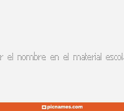 CÃ³mo poner el nombre en el material escolar y juguetes